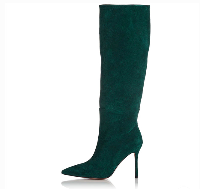 Green over the knee on sale boots