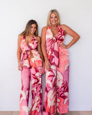 KAELI TIE FRONT HALTER TOP | KAELI BERRY | RUNAWAY THE LABEL