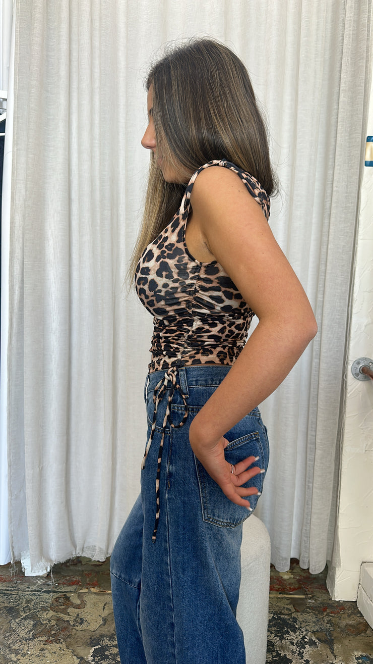 THE WILD ONE | LEOPARD TOP