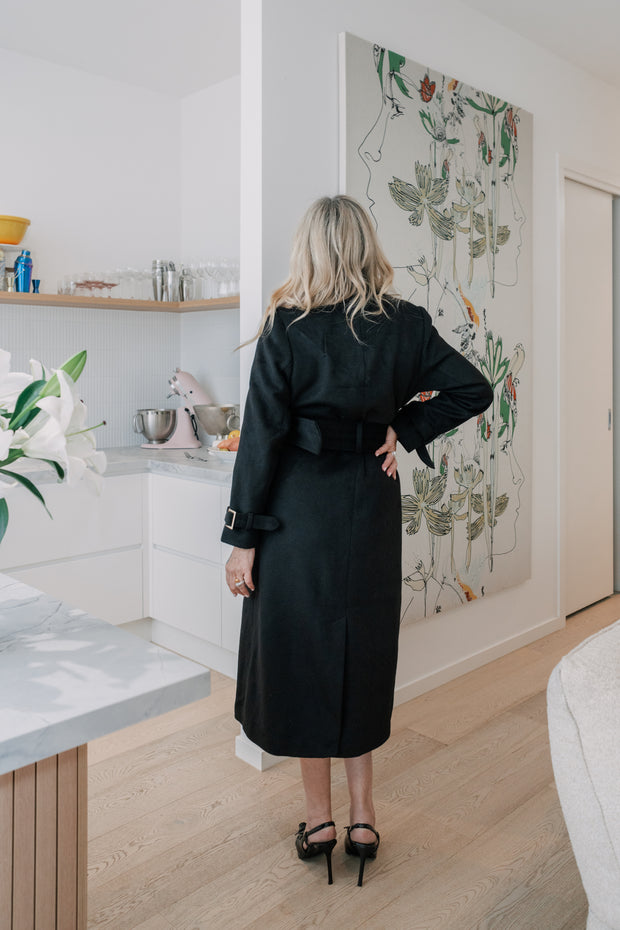 EMPOWER COAT | BLACK | ESMAEE