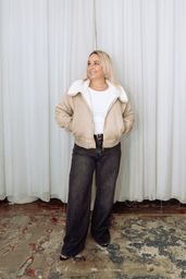 Brown Sugar Jacket | Faux Suede