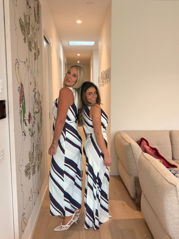 Celina Maxi Dress | Stripe Print | Madison The Label
