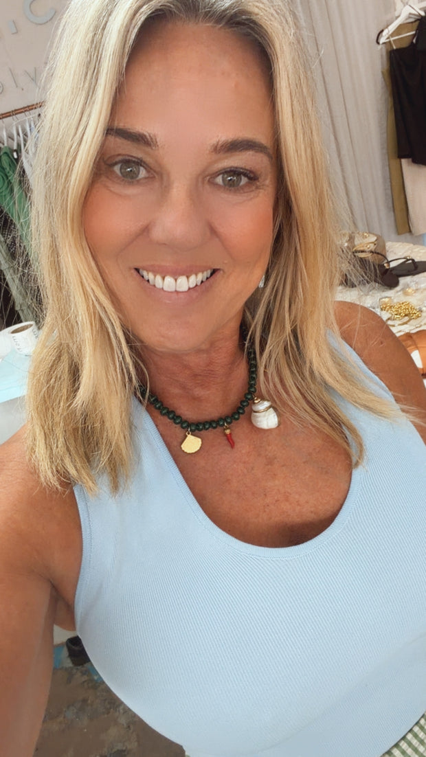 Tropea Top | Baby Blue | MAE’L