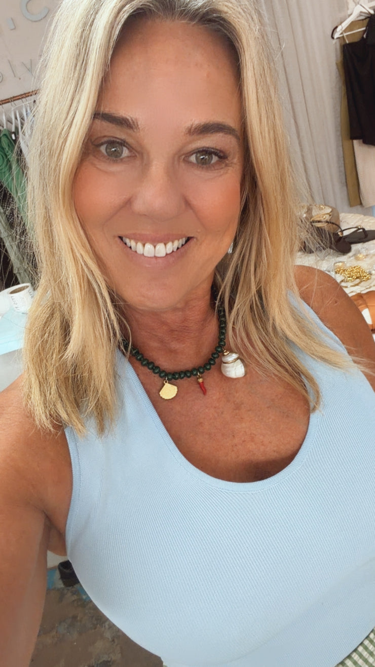 Tropea Top | Baby Blue | MAE’L