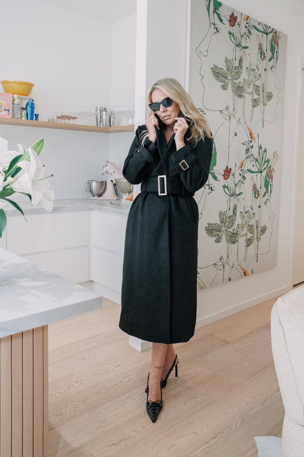 EMPOWER COAT | BLACK | ESMAEE