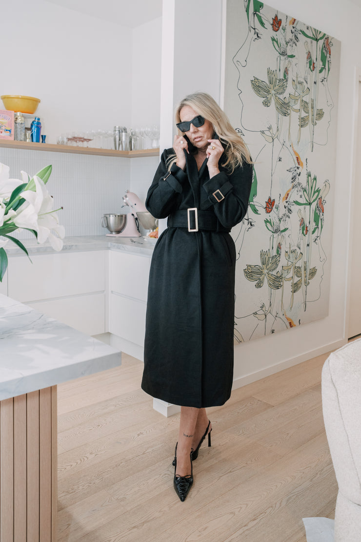 EMPOWER COAT | BLACK | ESMAEE