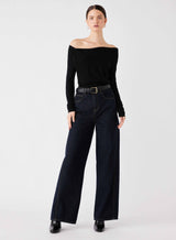 Pinnacle Knit Top | Black | ESMAEE