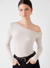 Pinnacle Knit Top | Natural | ESMAEE