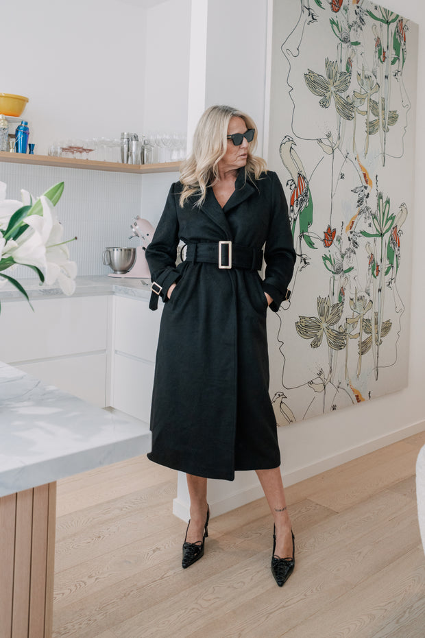 EMPOWER COAT | BLACK | ESMAEE