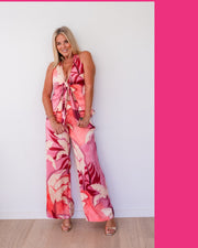 KAELI TIE FRONT HALTER TOP | KAELI BERRY | RUNAWAY THE LABEL