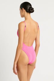 ELENA ONE PIECE CANDY PINK SWIMWEAR | BOND-EYE SWIM