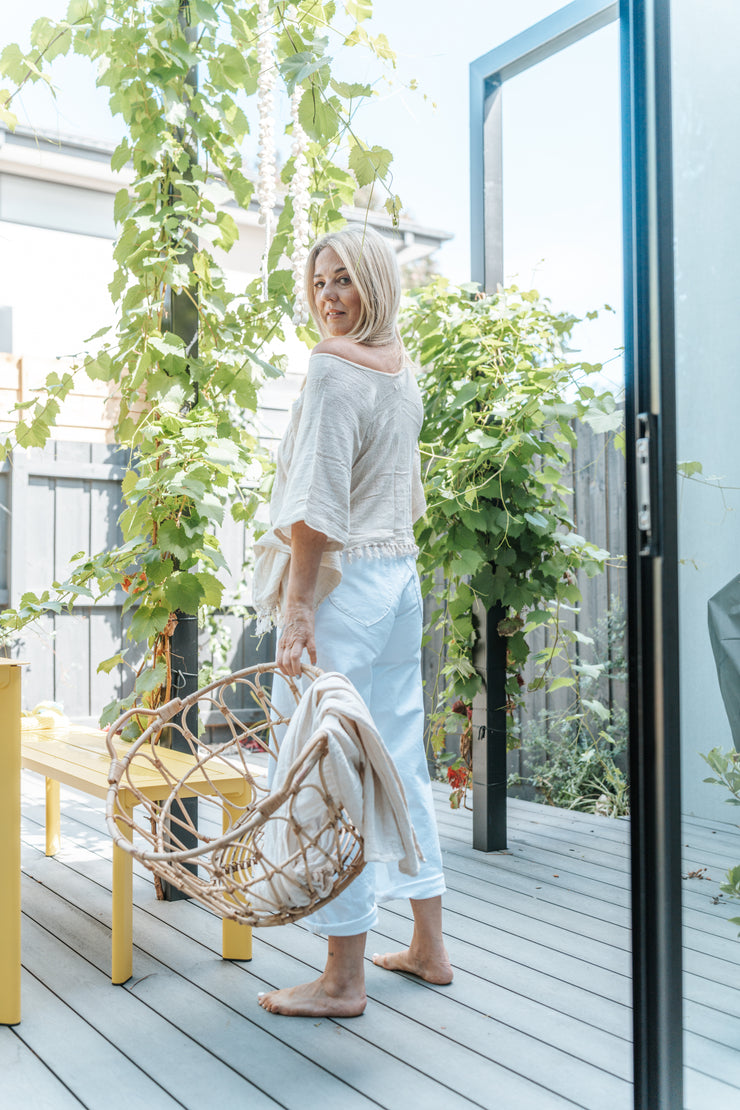 SAVANNA FRINGED TOP | TANAH FOLK