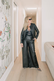 MILLA LEATHER JACKET | BLACK | DEA