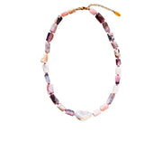 Dea Del Sole Necklace| Pink Opal