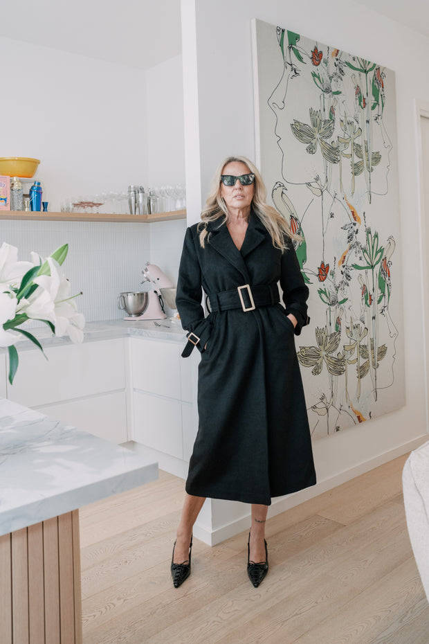 EMPOWER COAT | BLACK | ESMAEE
