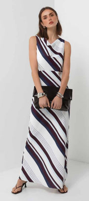 Celina Maxi Dress | Stripe Print | Madison The Label