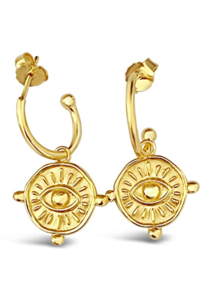 Guard me forever earrings | 18K Gold Plated | Sue Sensi