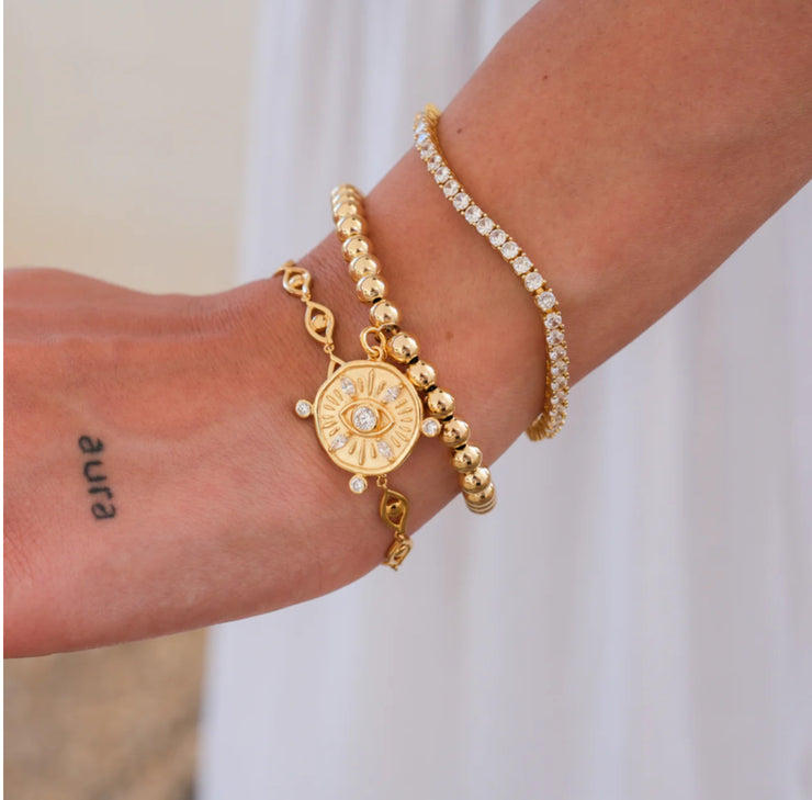 Glamour Me Forever Bracelet | 18k Gold Filled | SUE SENSI