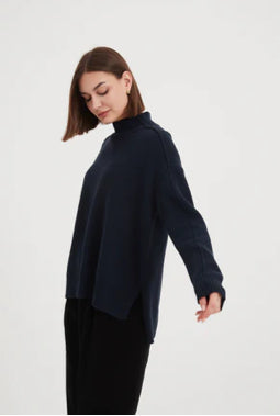 Jennifer Turtle Neck Knit | TIRELLI