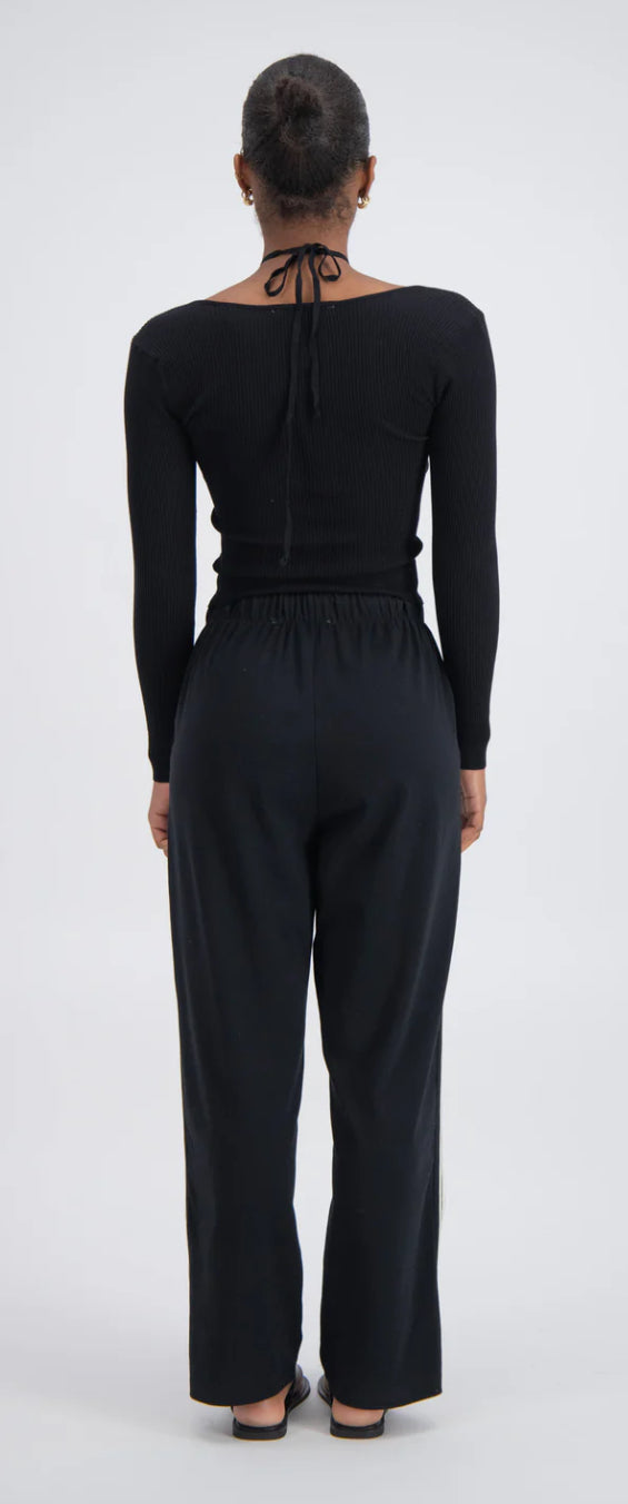 PANAREA TRACK PANTS| BLACK | JASMINE ALEXA