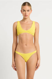 GRACIE BALCONETTE | LIMONCELLO STRIPE | BOND-EYE SWIM