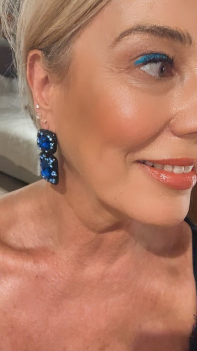 ONASSIS EARRINGS | BLUE