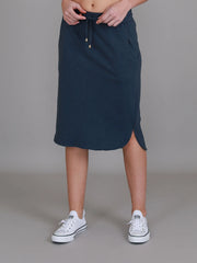 OLIVIA SKIRT | INDIGO | 3rd STORY