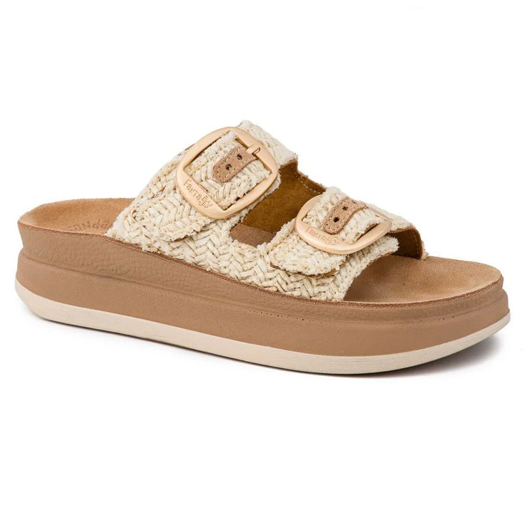 ZEFI SANDALS| VANILLA RAFFIA | FANTASY