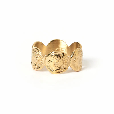 OSCAR GOLD RING | ARMS OF EVE