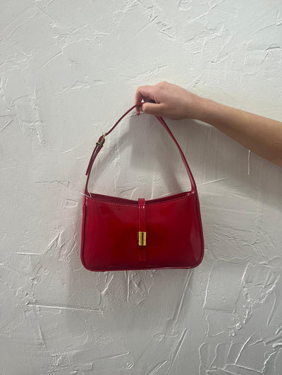 CLARA SHOULDER BAG - RED | BILLINI