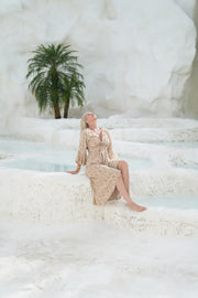 Lennox Dress | Caramel Swirl | MsHLifestyle Resort