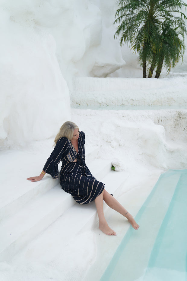 Lennox Dress |Tie Dye | MsHLifestyle Resort Wear