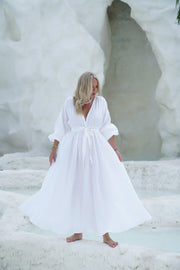 Isabella Dress | White | MsHLifestyle Resort Wear