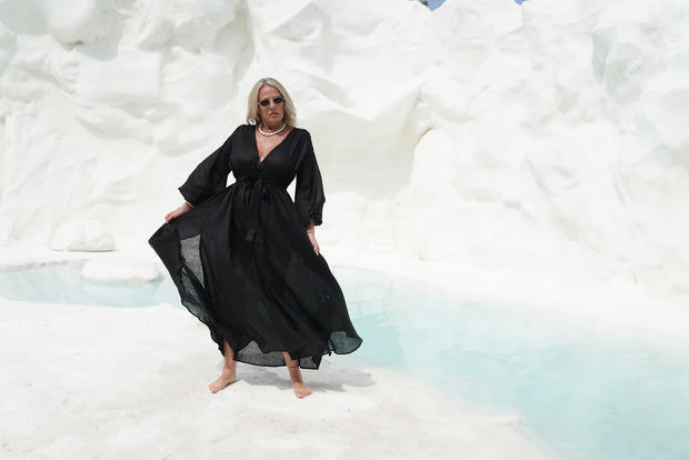 Isabella Dress | Black | MsHLifestyle Resort Wear