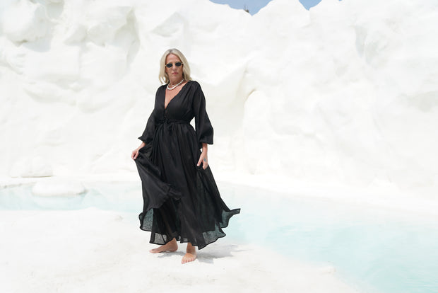 Isabella Dress | Black | MsHLifestyle Resort Wear