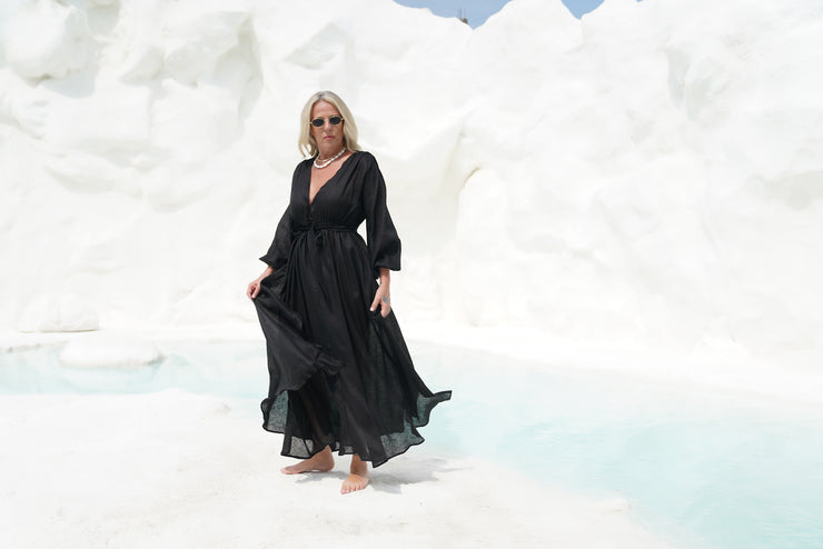 Isabella Dress | Black | MsHLifestyle Resort Wear