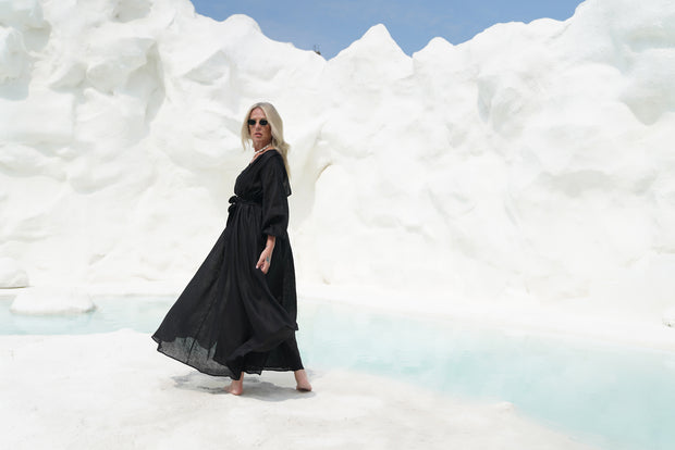 Isabella Dress | Black | MsHLifestyle Resort Wear