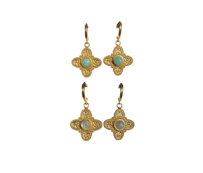 Martina Earrings | Aquamarine | Casa Capri