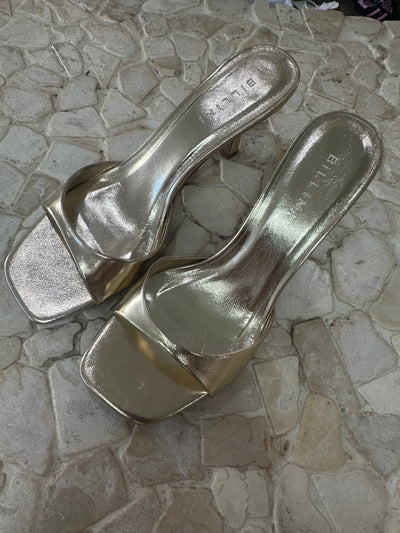 YOHAN HEELS | GOLD METALLIC | BILLINI