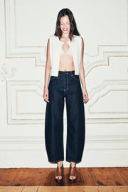 Gigi Barrel Jeans | Super Rinse Denim | ROLLAS