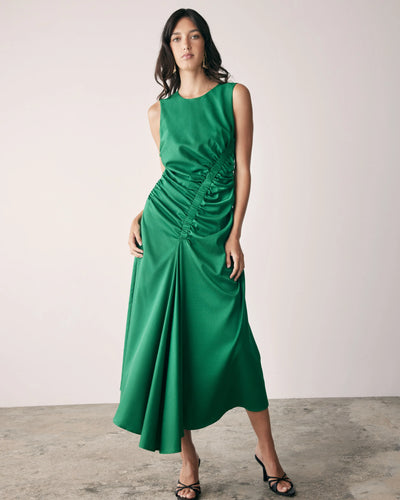 Misconcept Dress | Emerald | ESMAEE