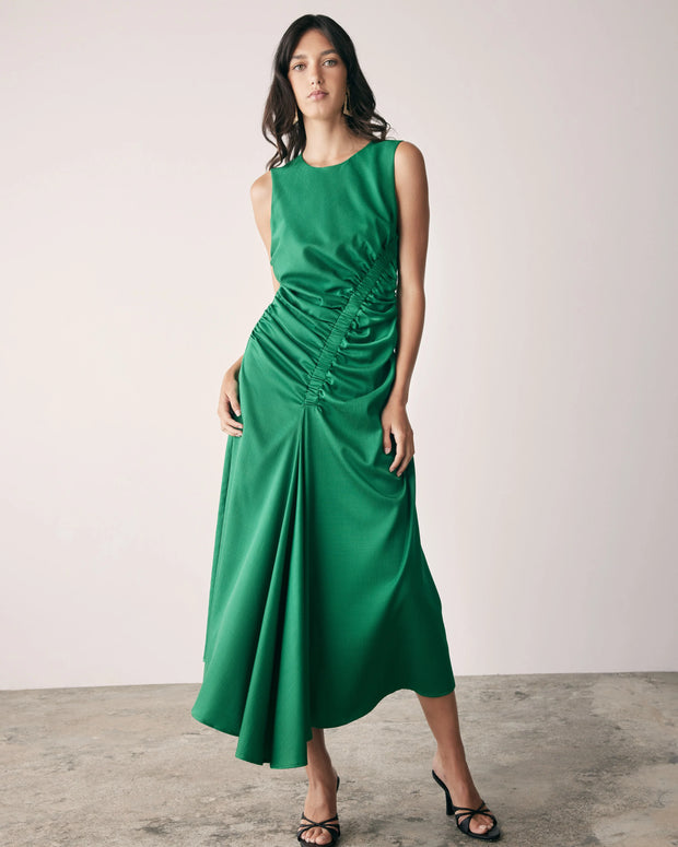 Misconcept Dress | Emerald | ESMAEE