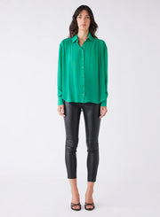 Bloom Shirt | Emerald | ESMAEE