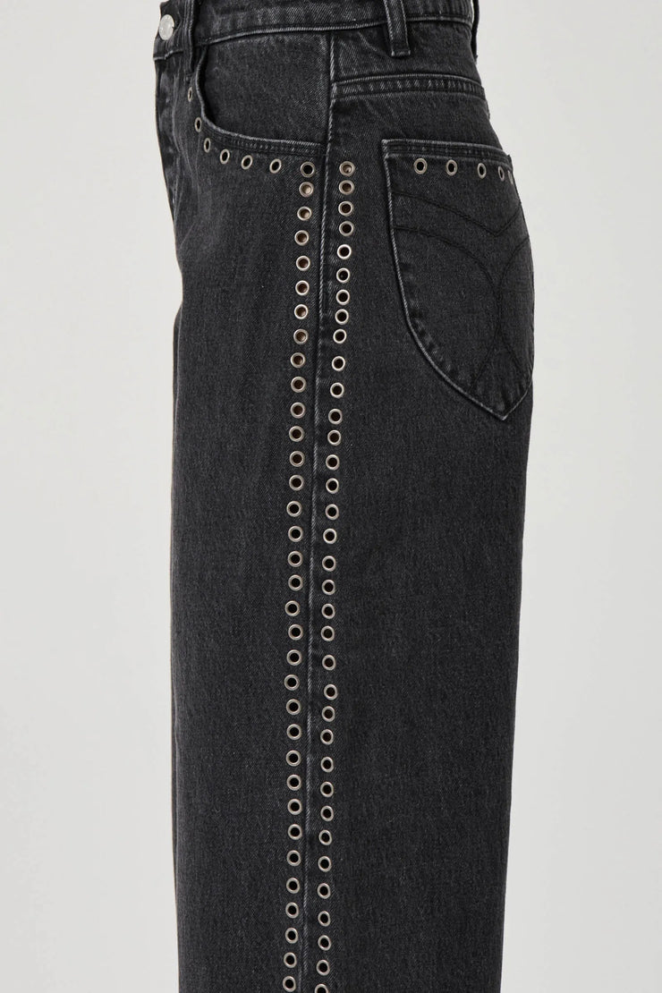 Gigi Barrel |Black Sand Eyelet | ROLLAS