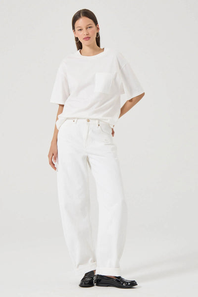 Arc Barrel Jeans | White Gold | ROLLAS
