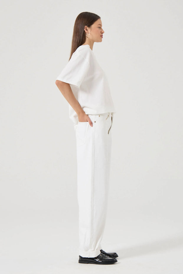 Arc Barrel Jeans | White Gold | ROLLAS