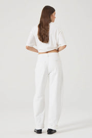 Arc Barrel Jeans | White Gold | ROLLAS