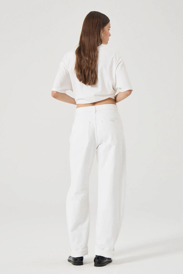 Arc Barrel Jeans | White Gold | ROLLAS