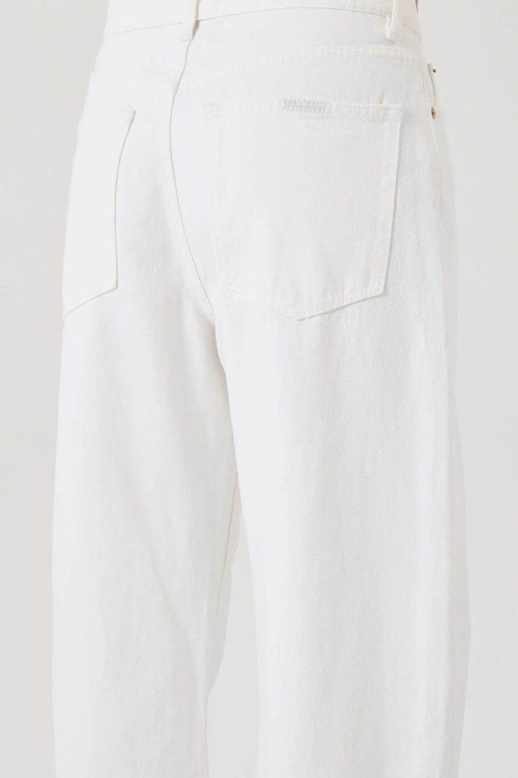 Arc Barrel Jeans | White Gold | ROLLAS