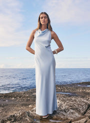 COVE MAXI DRESS | SKY BLUE | ESMAEE
